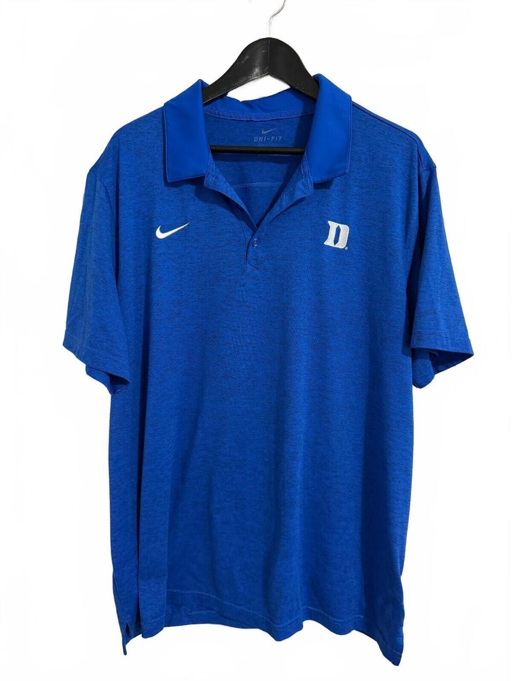 Duke Blue Devils Nike Polo Shirt Men's Size XXL